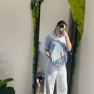 J Crew 100% cotton short sleeve button down